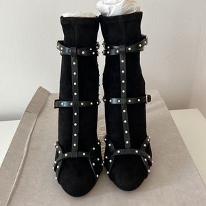 Jimmy Choo Brianna bootie. New with duster and box!